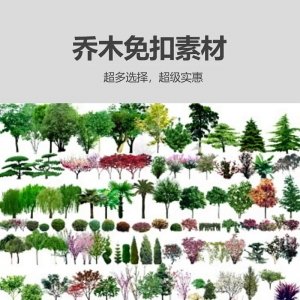 免扣素材之乔木