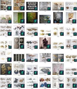 最新优质精选墙饰模型500套