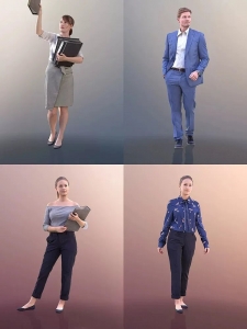 3d高清人物模型