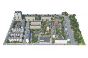 国外城市写实场景模型