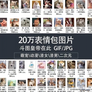 20万个斗图表情包素材