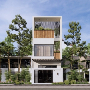 SU别墅外景场景模型02