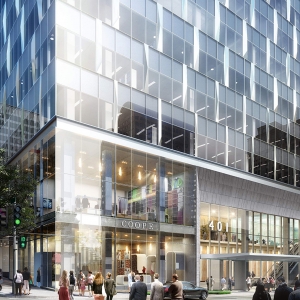 建筑效果图后期psd素材案例01