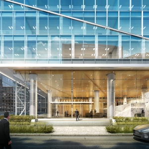 建筑效果图后期psd素材案例07