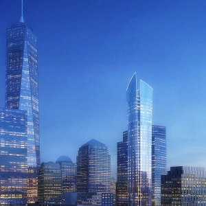 建筑效果图后期psd素材案例