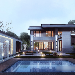 优秀建筑场景3dmax模型案例001