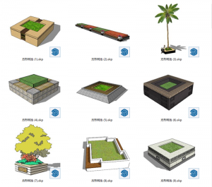 su树池模型合集