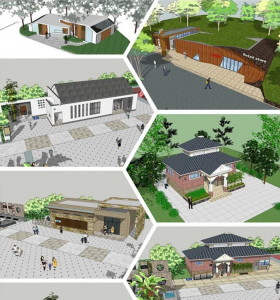 精品公厕su模型