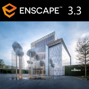 Enscape 3.3国外和谐版——汉化/本地库/材质库/旧版清理/tas1985保姆级整理