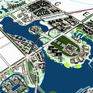 城市配景模型 (5)