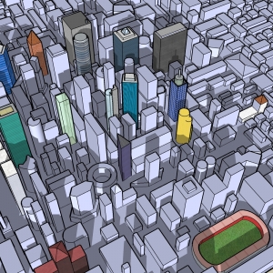 城市配景模型 (11)