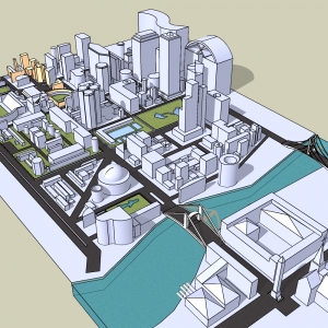 城市配景模型 (14)