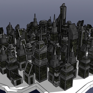 城市配景模型 (15)