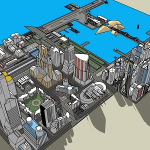 城市配景模型 (18)