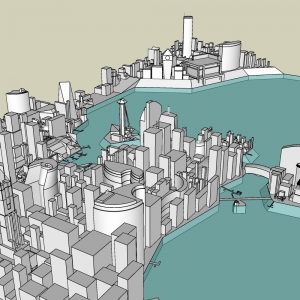 城市配景模型 (21)