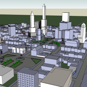 城市配景模型 (36)