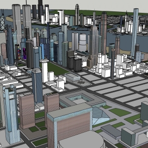 城市配景模型 (41)