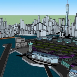 城市配景模型 (52)