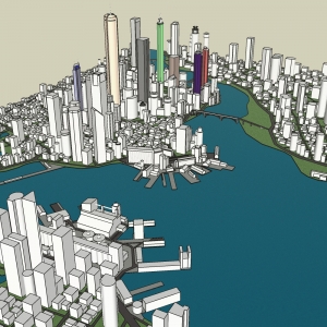 城市配景模型 (60)