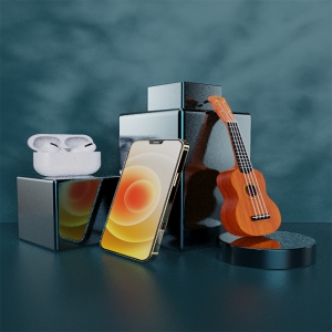 keyshot 场景预览 模型