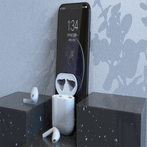 keyshot 蓝牙耳机场景预览