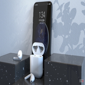 keyshot 蓝牙耳机5 模型