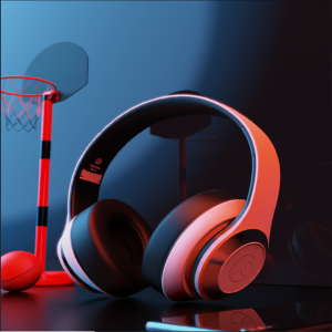 keyshot头戴式耳机场景模型