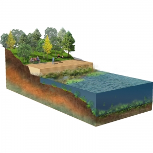 景观驳岸psd模板07