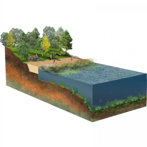 景观驳岸psd模板08