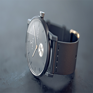 keyshot机械手表场景模型