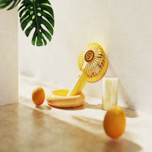 keyshot风扇电商场景模型