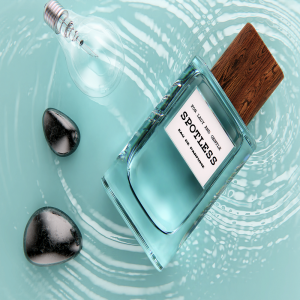 keyshot香水瓶水面场景模型