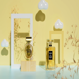 keyshot香水电商小场景模型