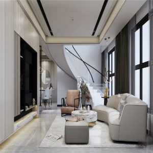 现代轻奢客厅8