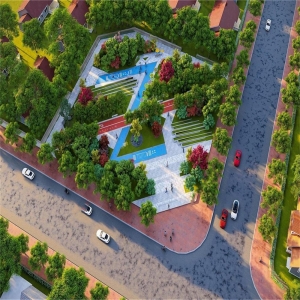 SU口袋公园模型1