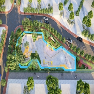 SU口袋公园模型2