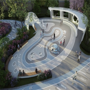 SU口袋公园模型9