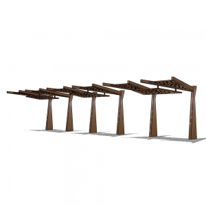 多层几何形构筑物16