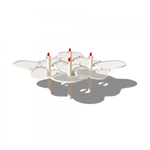 多层几何形构筑物20