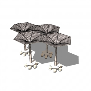 多层几何形构筑物24