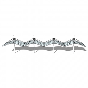 多层几何形构筑物36