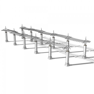 SU多层几何形构筑物4