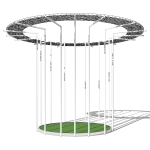 SU多层几何形构筑物5