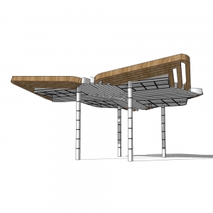 SU多层几何形构筑物6