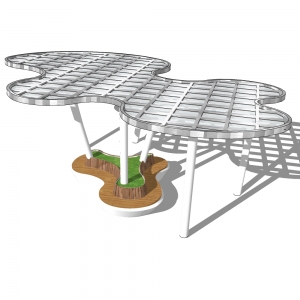 SU多层几何形构筑物8