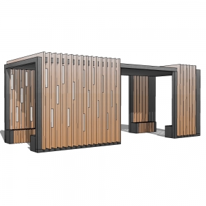 廊架形构筑物111