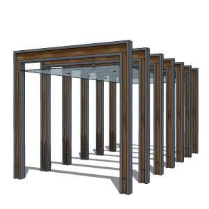 廊架形构筑物117