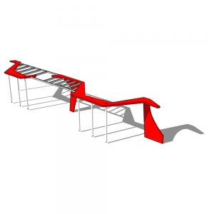 廊架形构筑物119