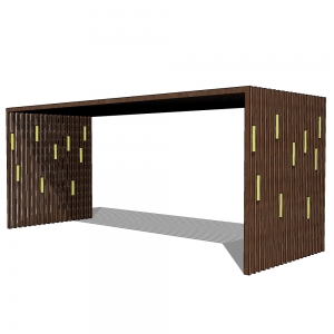 廊架形构筑物125