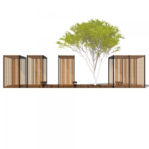 廊架形构筑物19